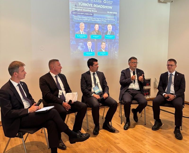 Volkan Yiğit’in panelist olarak yer aldığı WindEnergy Hamburg 2026 kapsamındaki TÜREB Türkiye Roadshow’u