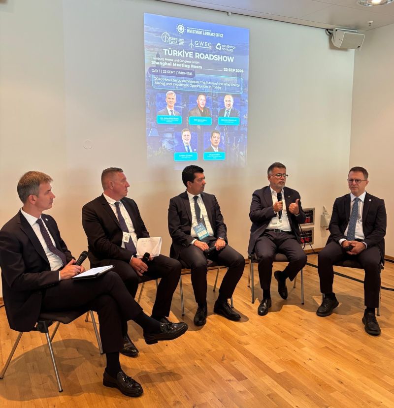 Volkan Yiğit’in panelist olarak yer aldığı WindEnergy Hamburg 2026 kapsamındaki TÜREB Türkiye Roadshow’u